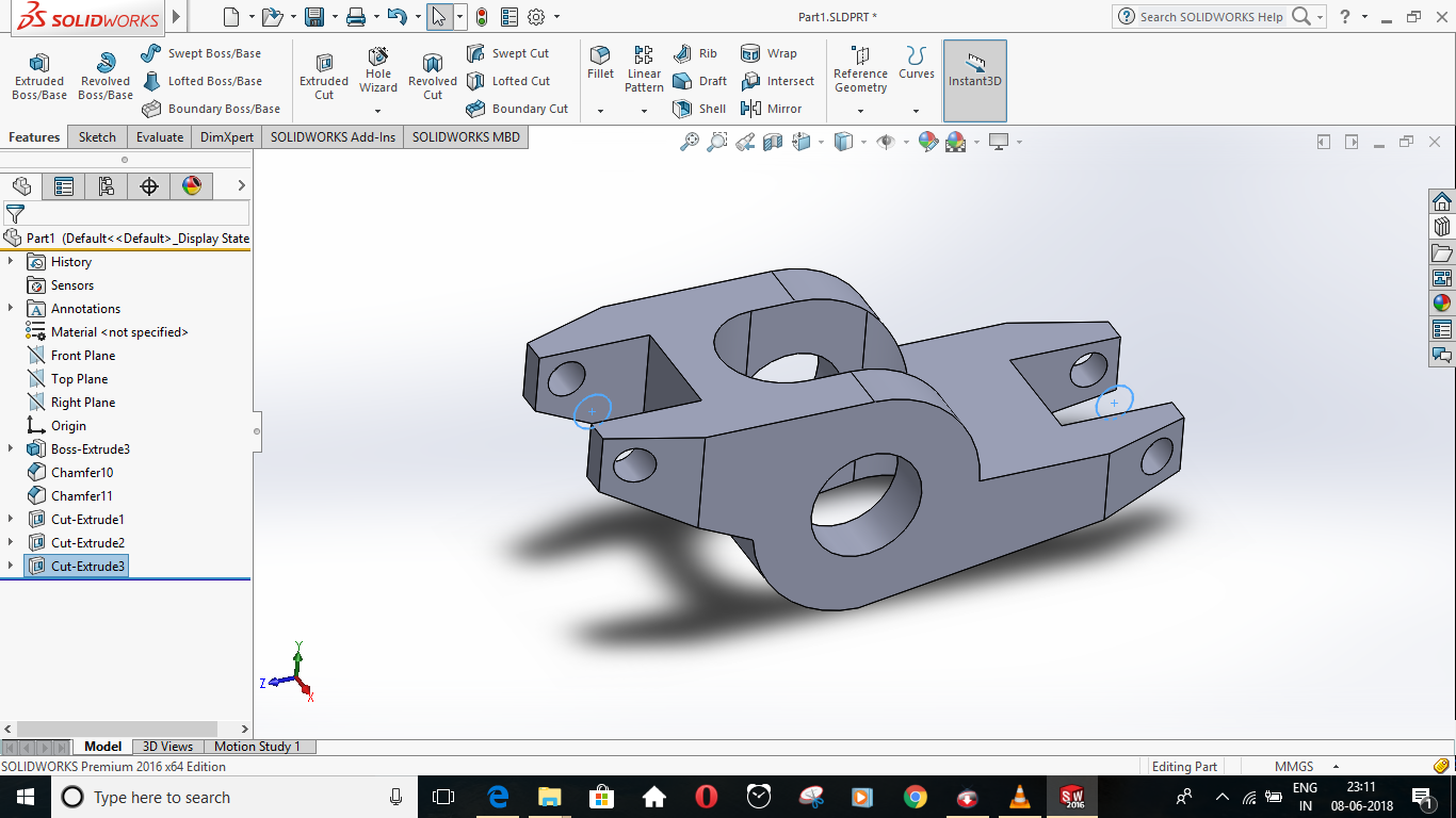 Rocker arm | 3DEXPERIENCE Edu